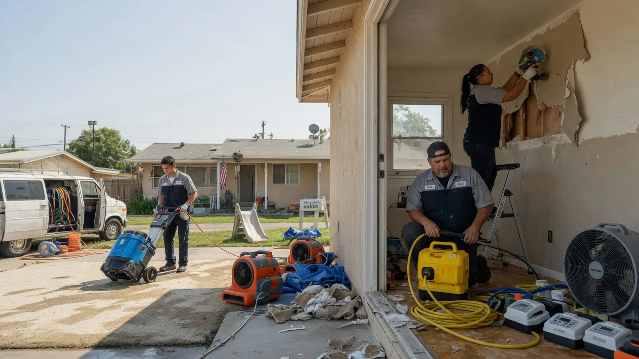 Water Damage Restoration in Villas, NJ near me